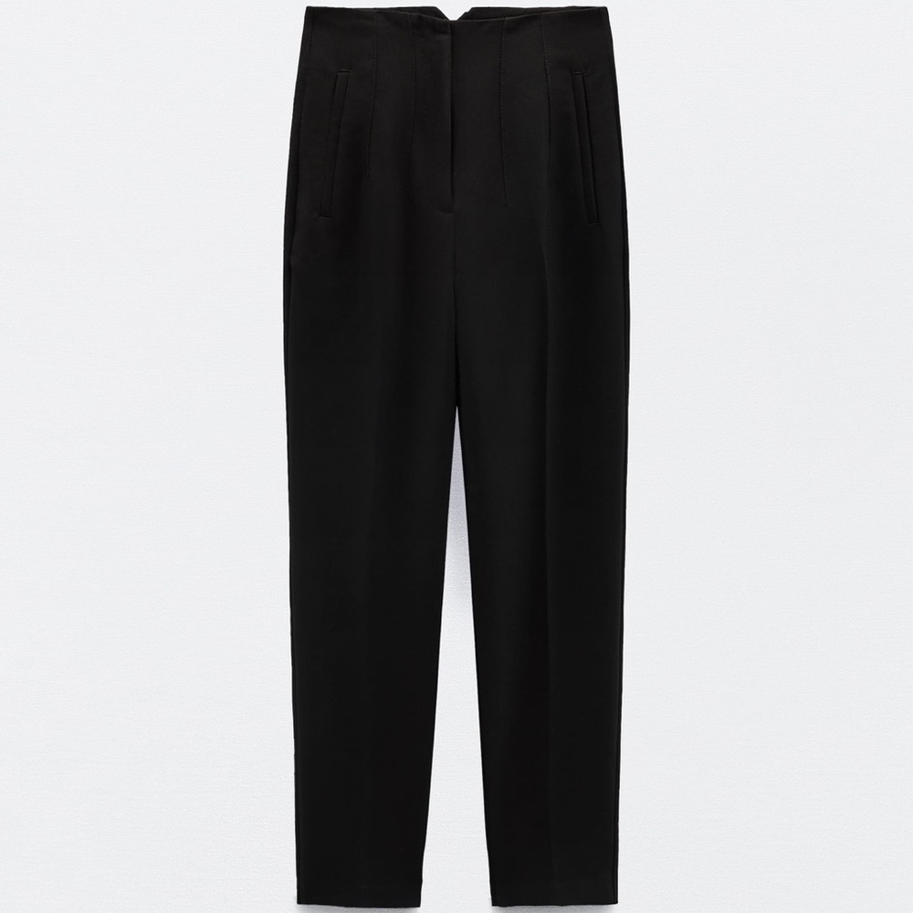 Zara high waisted black pants